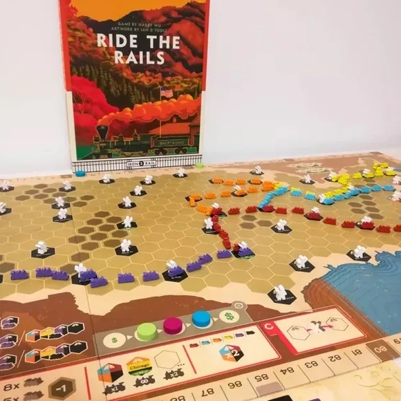 Ride the Rails Board Game - Picture 5 of 8
